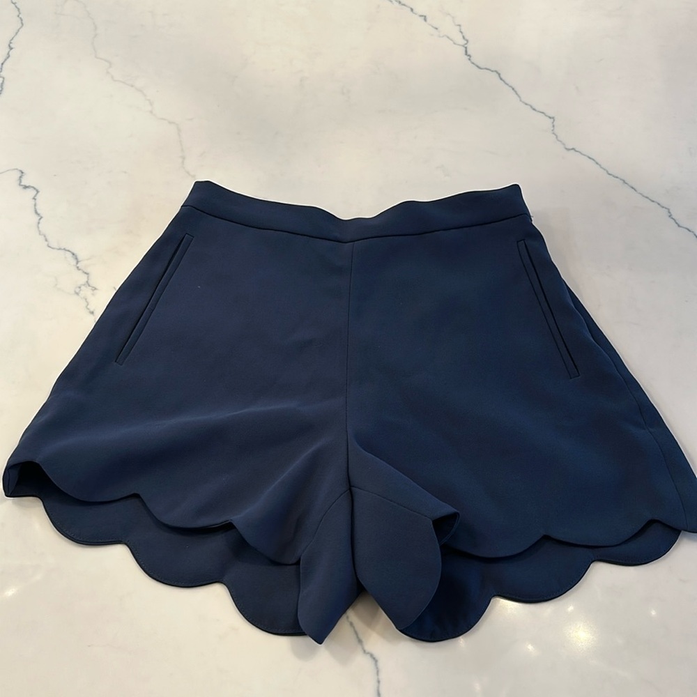 Aritzia Wilfred Navy Shorts